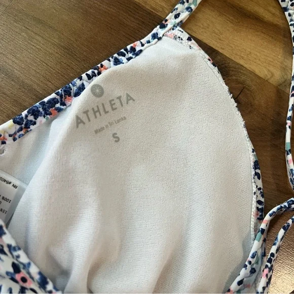 Athleta Floral Two Piece Bikini Size Small and Medium - Picture 7 of 10